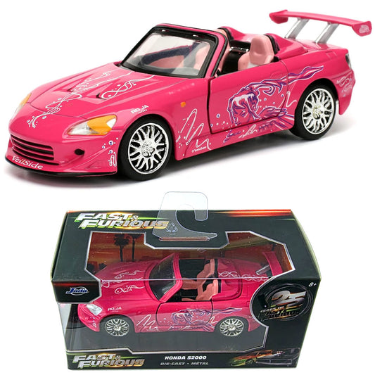 Jada Suki's Honda S2000 Pink - Fast & Furious (1:32 Scale)