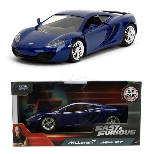 Jada McLaren MP4-12C Blue - Fast & Furious (1:32 Scale)