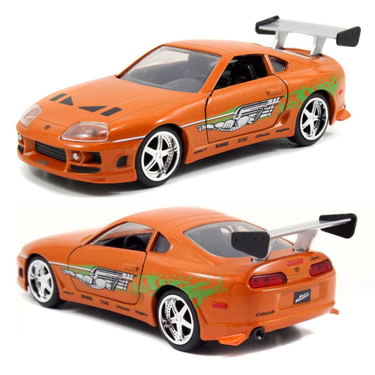 Jada Brian's Toyota Supra Orange - Fast & Furious (97345) (1:32 Scale)