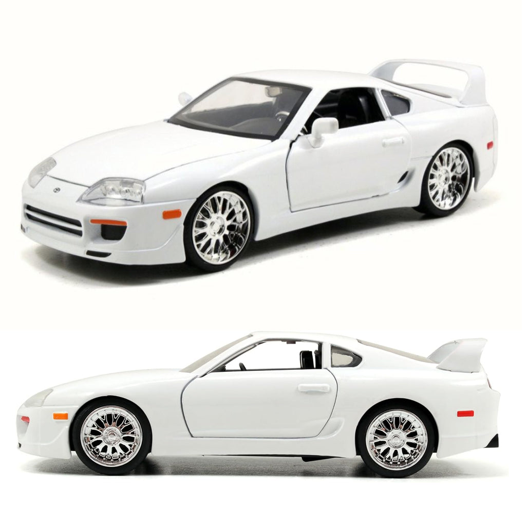 Jada Brian's Toyota Supra White - Fast & Furious (97346) (1:32 Scale ...