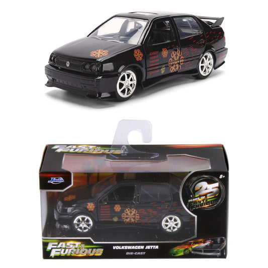 Jada Volkswagen Jetta Black Remix Livery - Fast & Furious (1:32 Scale)