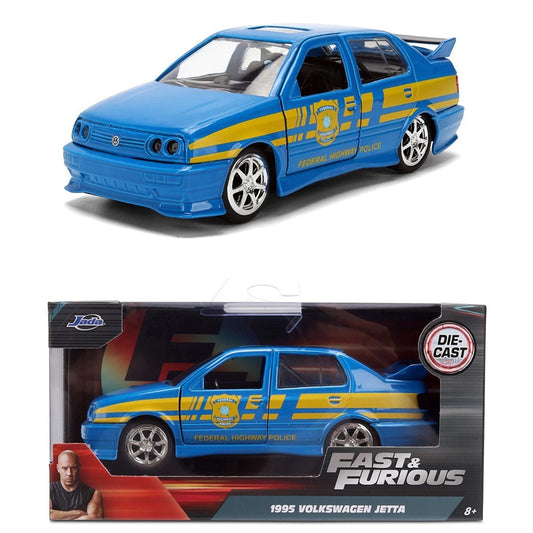 Jada Volkswagen Jetta Blue Police Livery - Fast & Furious (1:32 Scale)