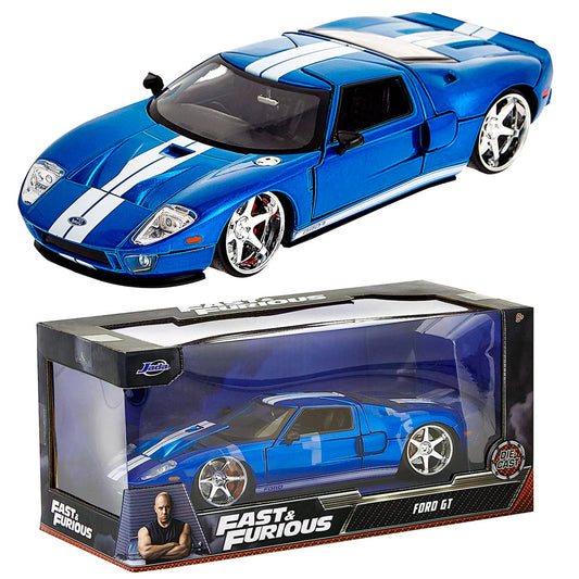 Jada Ford GT (GT40) Blue / White Fast & Furious (1/24) (97177)