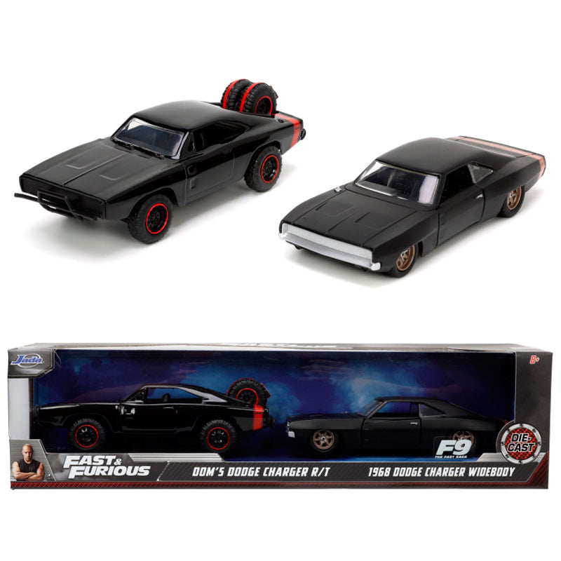 Jada Fast & Furious Dom's Charger R/T & Charger Widebody Twin Pack (1:32)