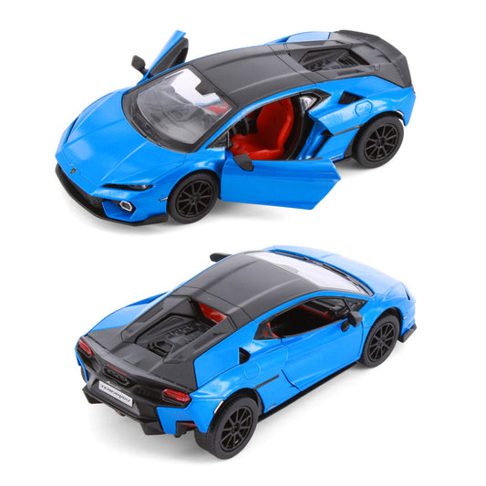 Kinsmart Lamborghini Temerario Blue (1:38 Scale Diecast Car)