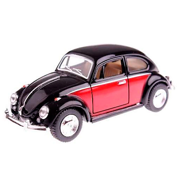 Volkswagen Beetle 1967 Black / Red (1/32) Kinsmart