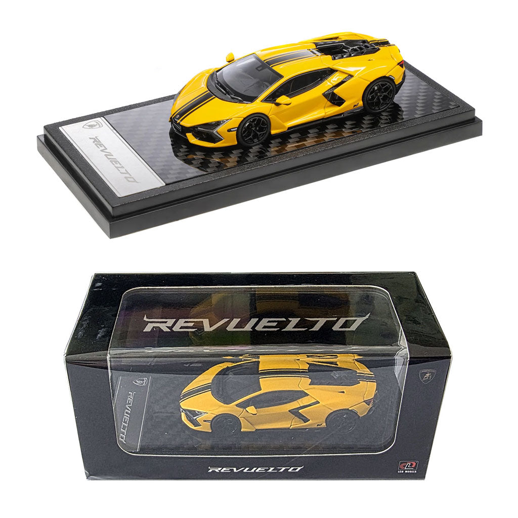LCD Models Lamborghini Revuelto Yellow 20th Anniversary (1:64 Scale)