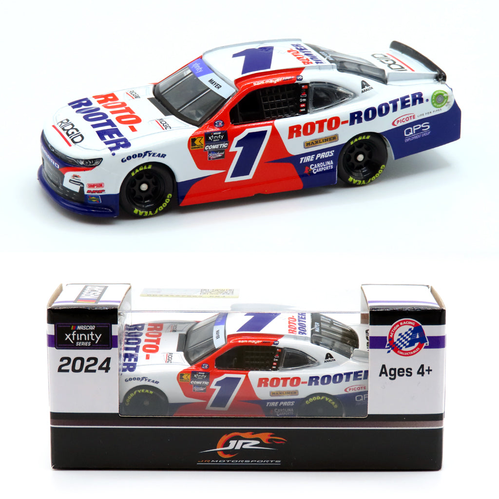 Lionel Racing Sam Mayer #1 Camaro 2024 Roto-Rooter (1:64 Scale)