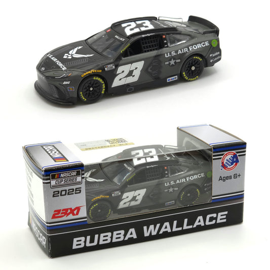 Bubba Wallce #23 US Air Force 2025 Toyota Camry (1:64 Scale) ARC