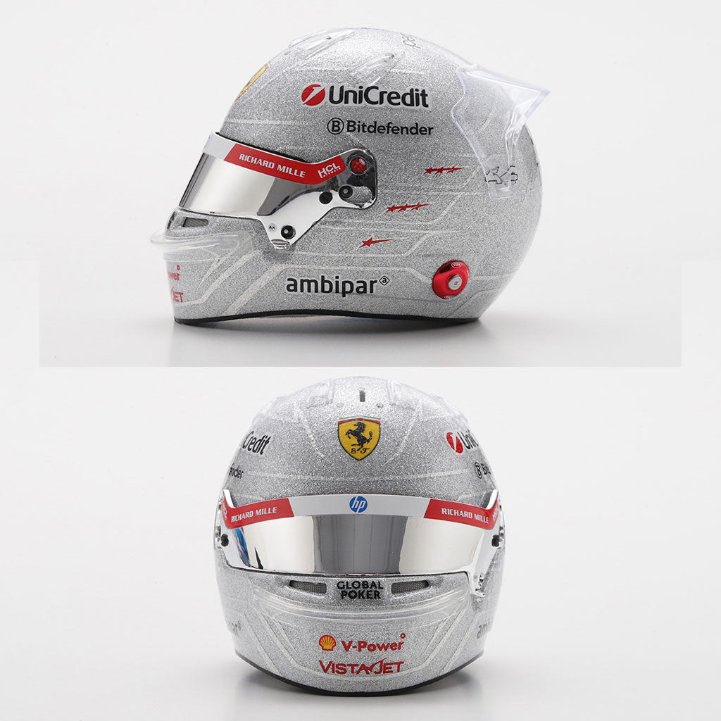 Lewis Hamilton 2025 Las Vegas Ferrari F1 Helmet (1:5 Scale) Looksmart