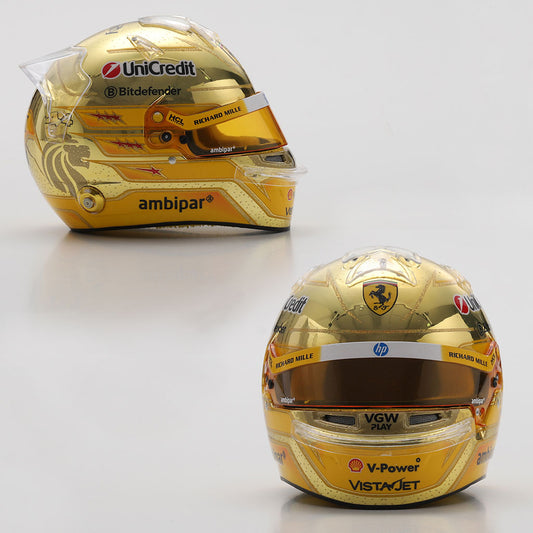 Lewis Hamilton 2025 Singapore Ferrari F1 Helmet (1:5 Scale) Looksmart
