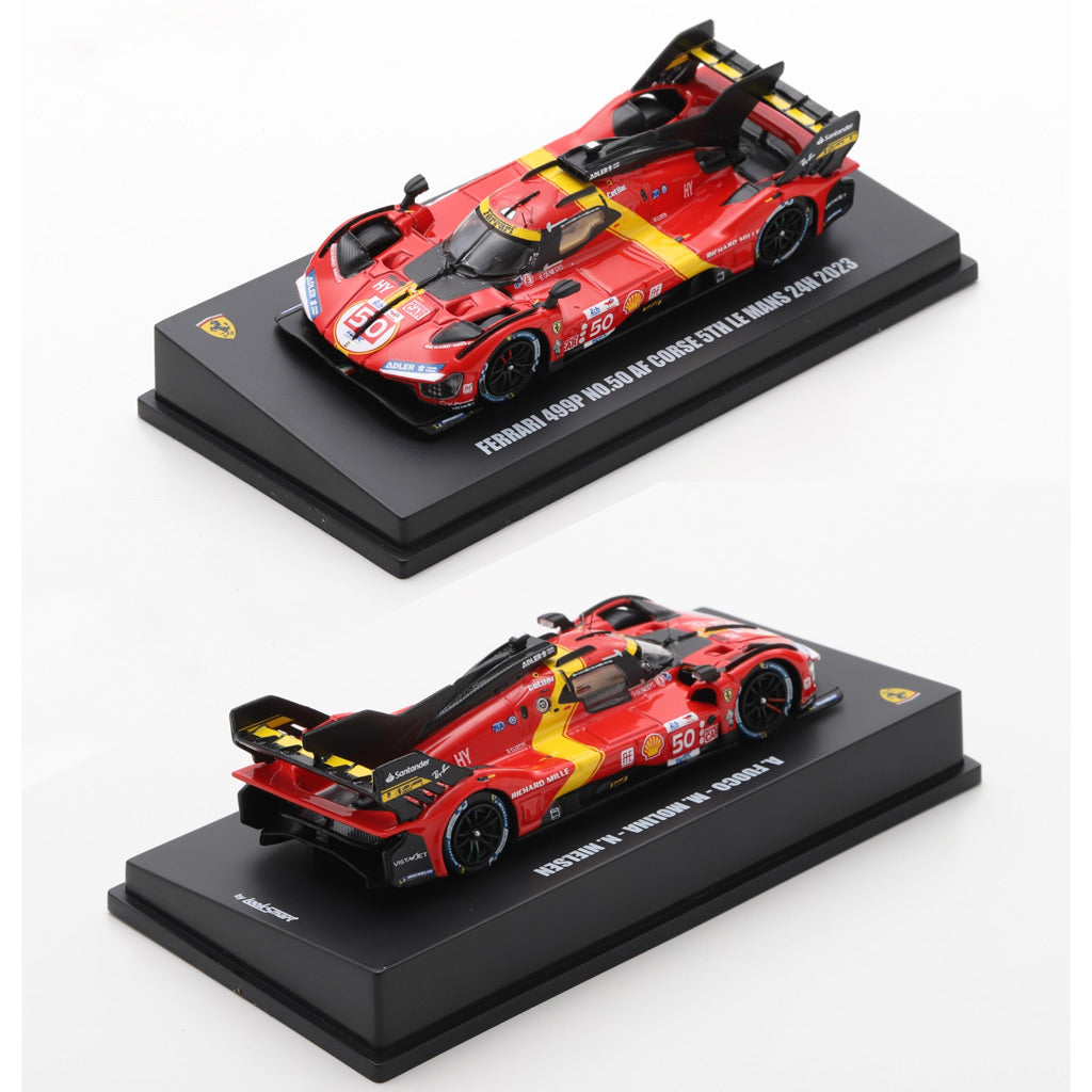 Looksmart Ferrari 499P #50 AF Corse 5th Place Le Mans 24H 2023 (1:64)