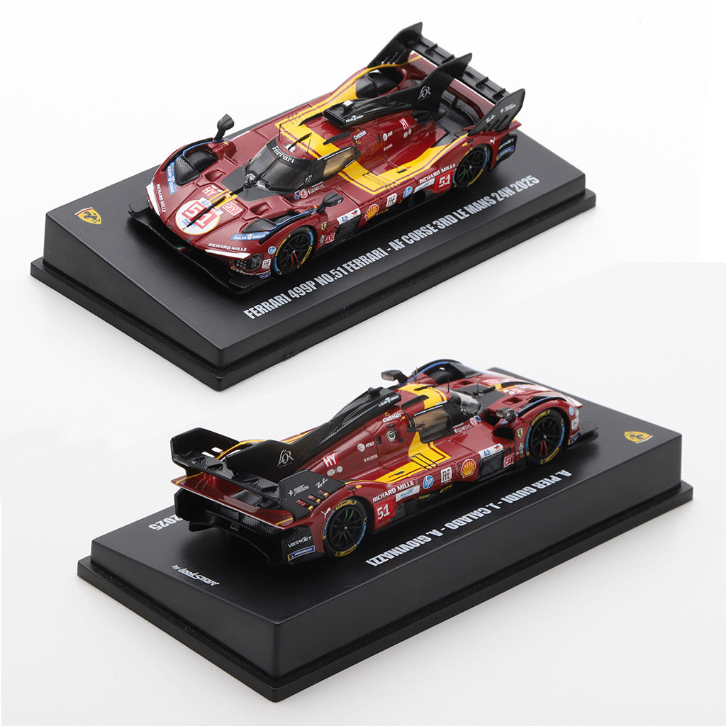Looksmart Ferrari 499P #51 AF Corse Le Mans 24 Hours 2025 (1:64 Scale)