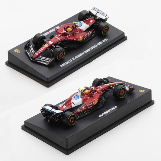 Looksmart Ferrari SF-25 #44 Hamilton China Sprint Race 2025 (1:64)