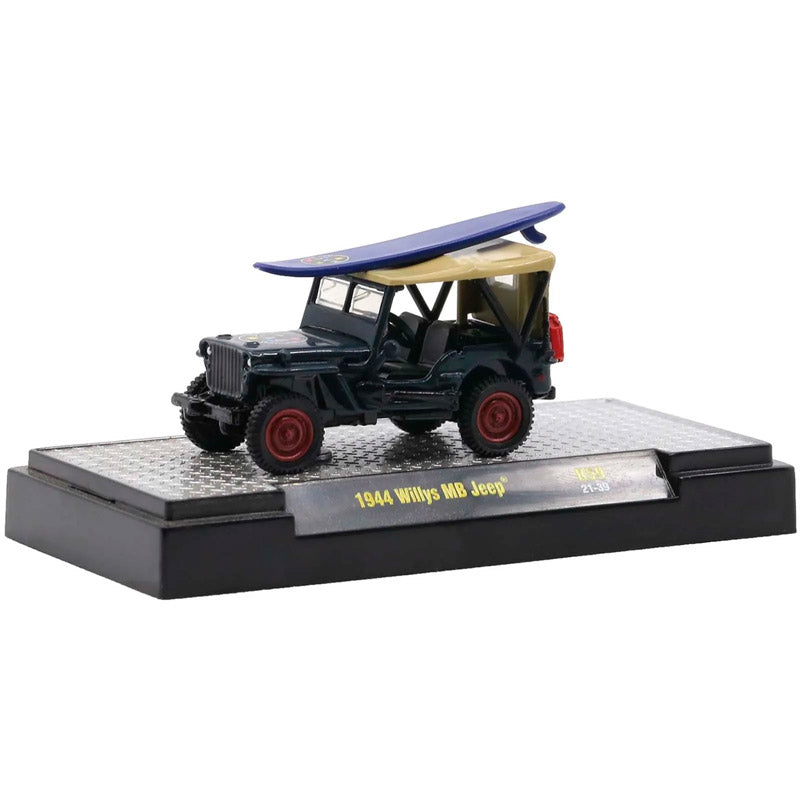 M2 Machines Detroit Muscle #59 - 1944 Willys MB Jeep (1:64)
