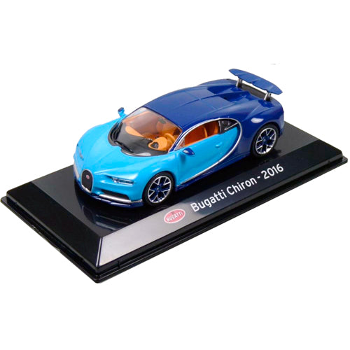 Bugatti Chiron 2016 Blue (1/43 Scale)