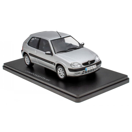 Citroen Saxo VTS 16V 2000 Silver (1:24 Scale) Edicola (Damaged)