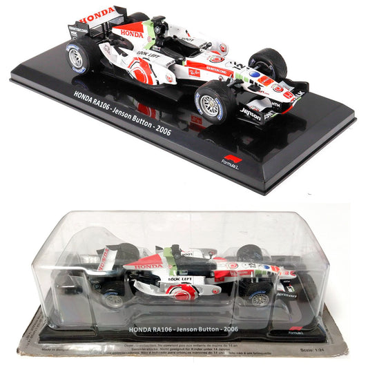 Honda RA106 2006 #12 Jenson Button (1/24) Premium Collectibles