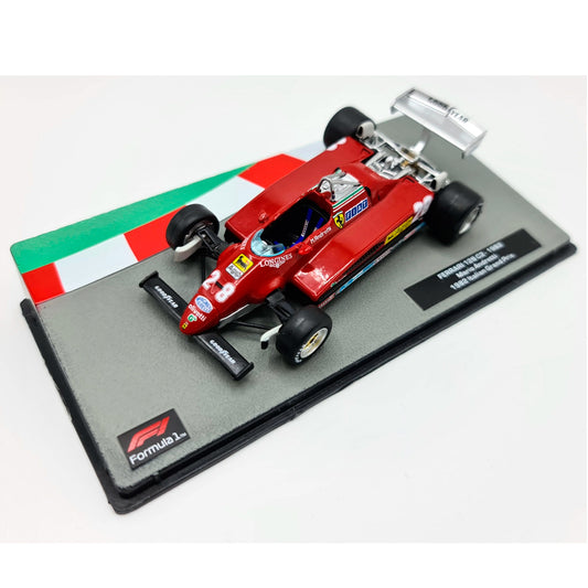 Ferrari 126C2 #28 Mario Andretti F1 1982 (1/43) Altaya (Case Cracked)