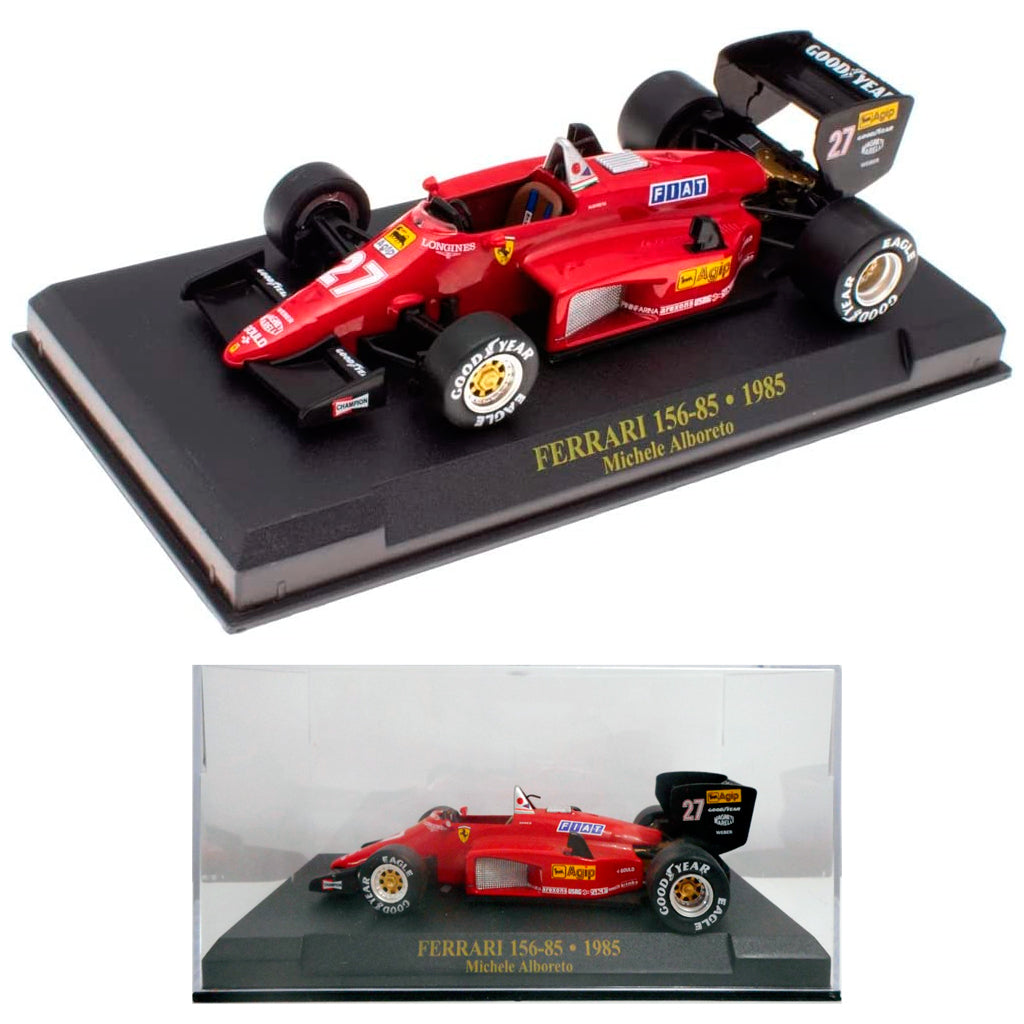 Ferrari 156-85 #27 Alboreto F1 1985 (1:43 Scale) Altaya (Scuffed Case ...