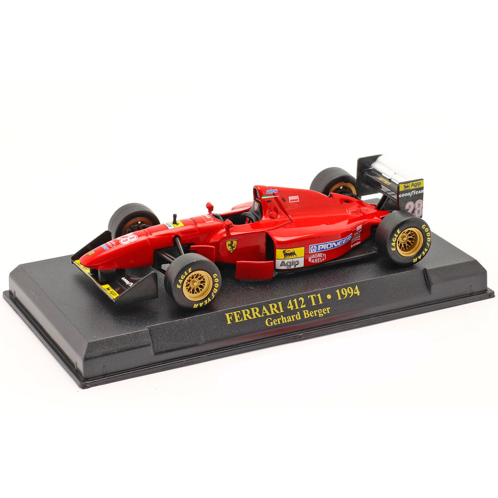 Ferrari 412 T1 #28 Gerhard Berger F1 1994 (1:43) Altaya (Scuffed Case ...