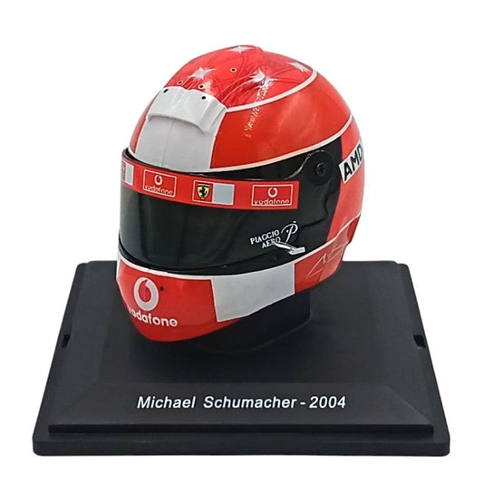Michael Schumacher Mini F1 2004 World Champion Helmet Ferrari (1:5)