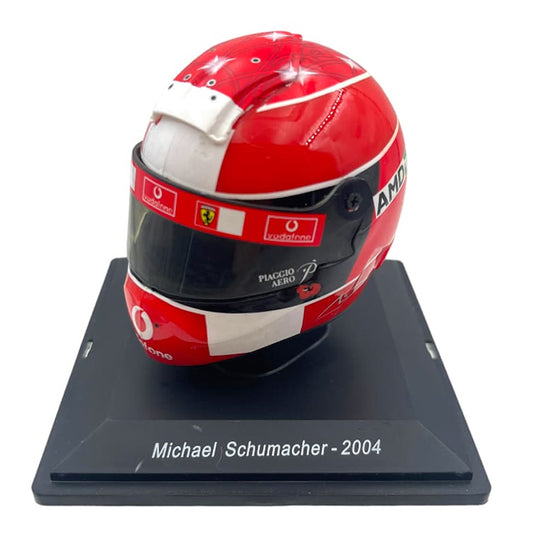 Michael Schumacher Mini F1 2004 World Champion Helmet Ferrari (1:5)