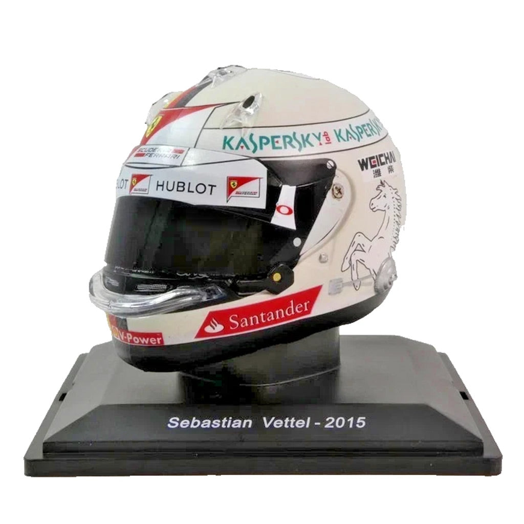 Sebastian Vettel 2015 Formula 1 Helmet Ferrari Replica Helmet (1:5)