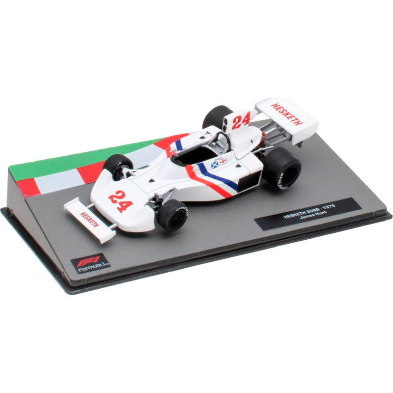 Hesketh 308B #24 James Hunt F1 1975 (1:43) Altaya (Case Marked)