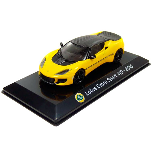 Lotus Evora Sport 410 Yellow/Black 2016 (1/43)