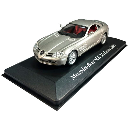 McLaren Mercedes SLR 2003 Silver (1/43 Scale) Atlas