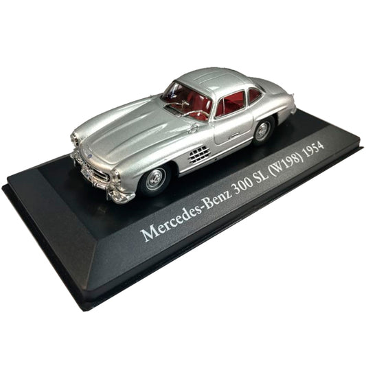 Mercedes Benz 300SL (W198) 1954 Silver (1/43) Atlas