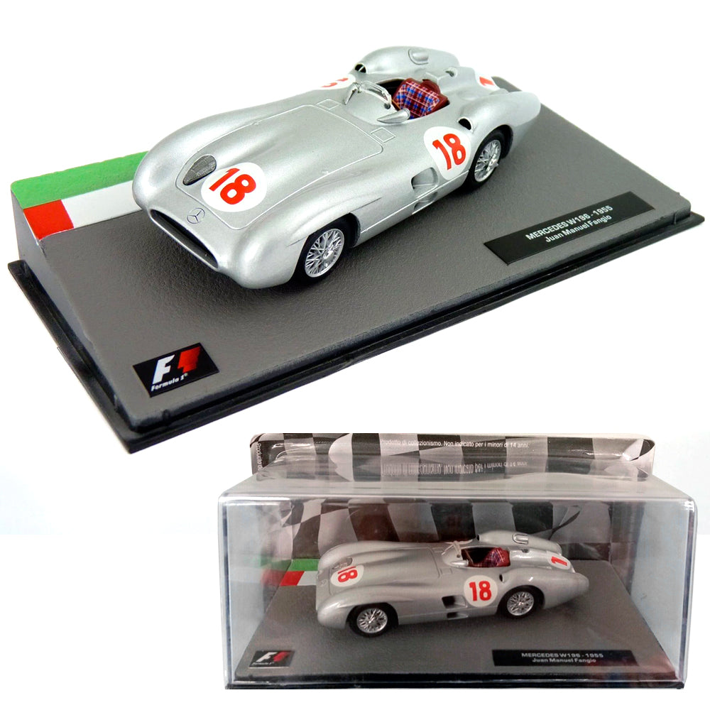 Mercedes-Benz W196 Streamliner #18 Fangio 1955 (1/43) Altaya