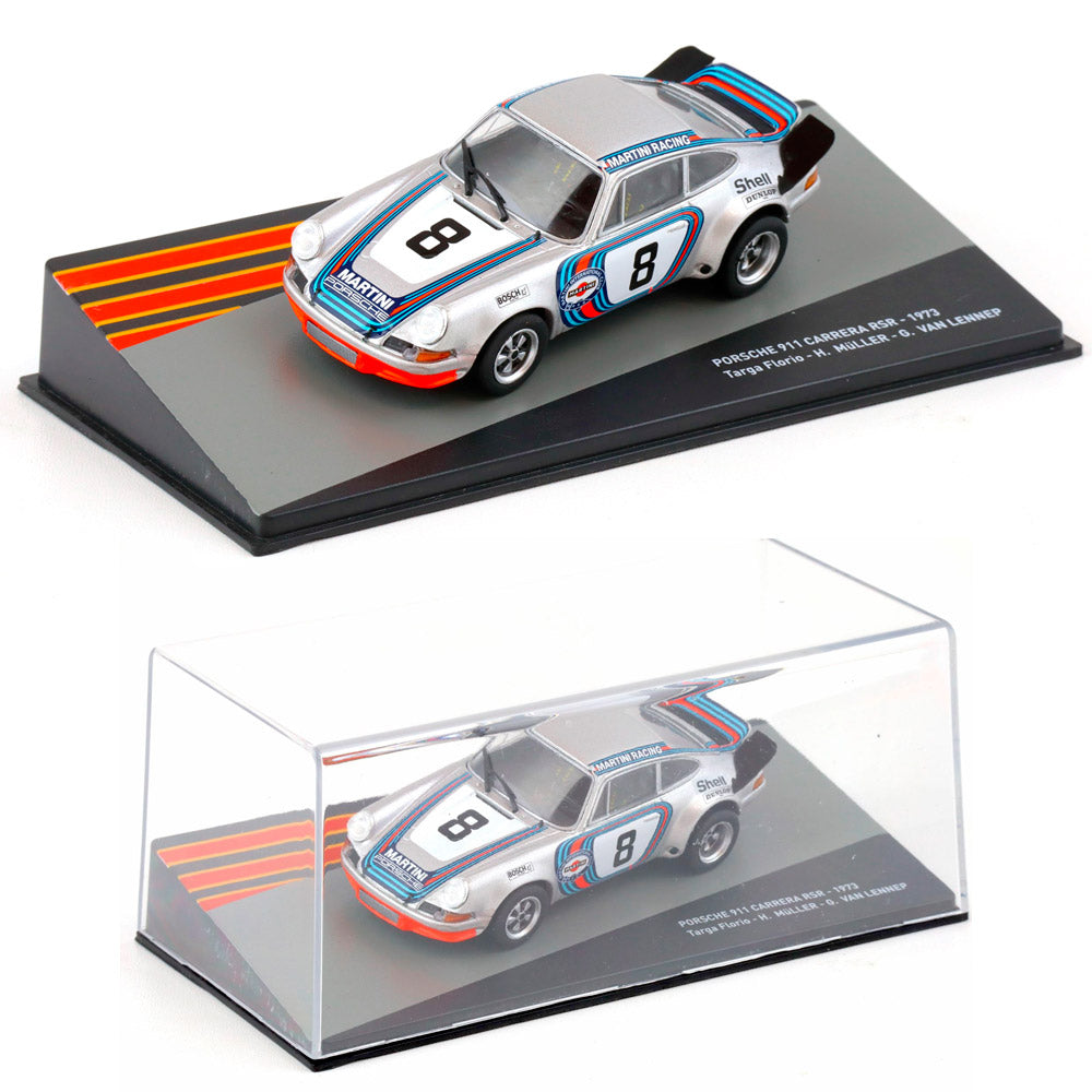 Porsche 911 Carrera RSR #8 Targa Florio 1973 (1/43) Altaya