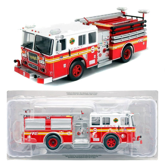 Seagrave New York Fire Department Fire Truck (1/43) Altaya