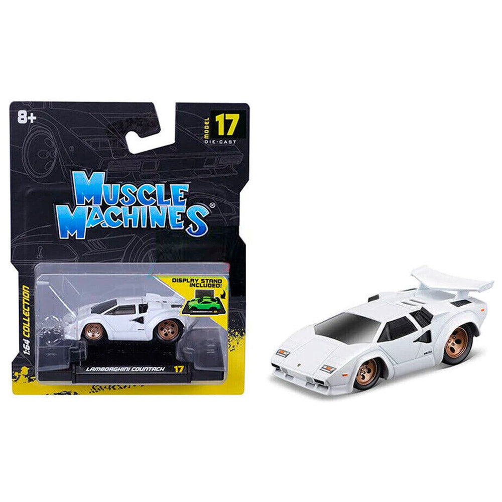 Maisto Muscle Machines Series 3 - Lamborghini Countach White (1/64)