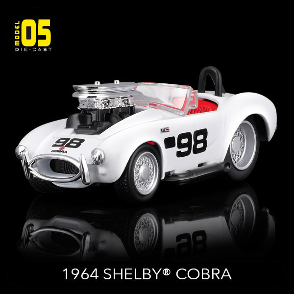 Maisto Muscle Machines - 1964 Shelby Cobra (1:64) (Card Creased)