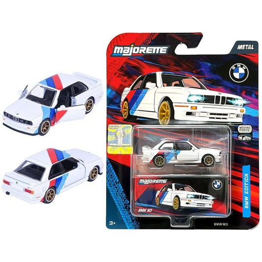 Majorette BMW Deluxe - BMW M3 E30 White (1:64 Scale)