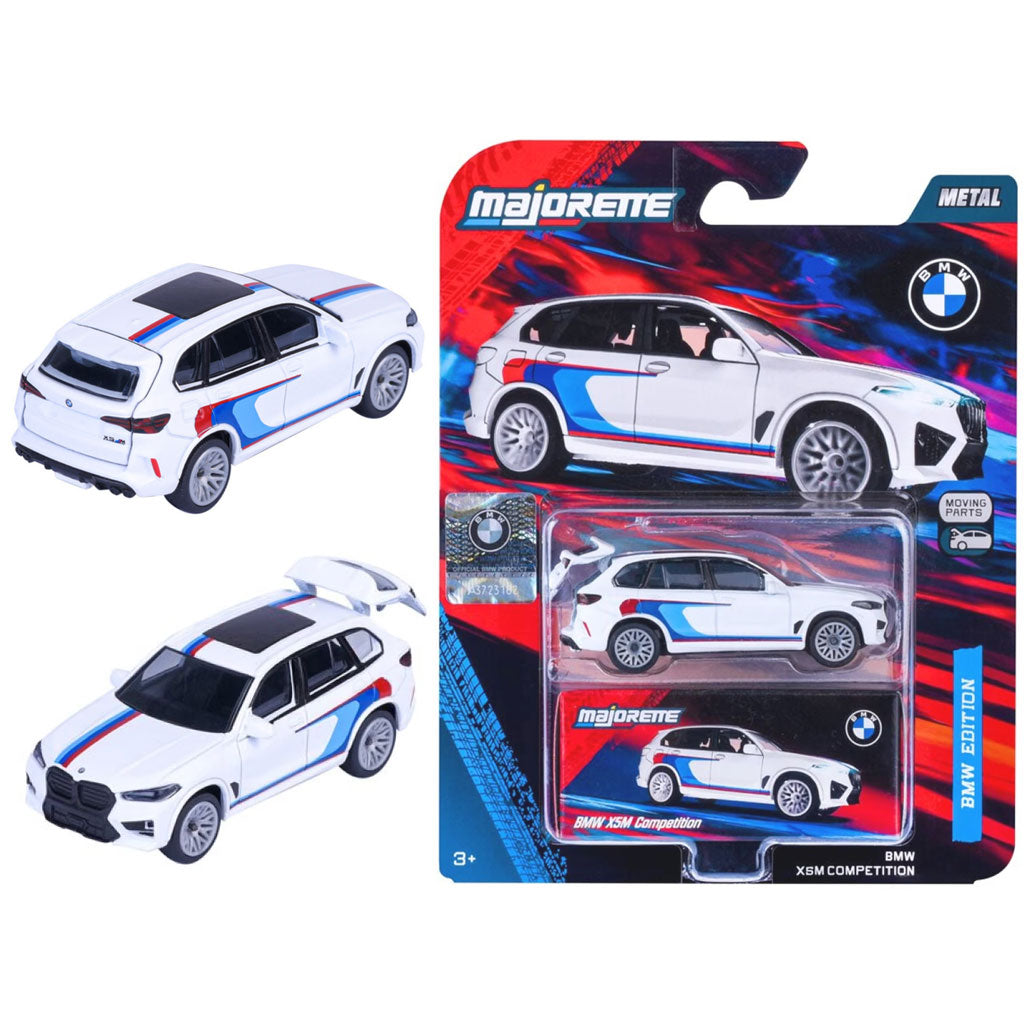 Majorette BMW Deluxe - BMW X5M Competition White (1:64 Scale)