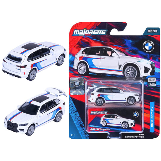 Majorette BMW Deluxe - BMW X5M Competition White (1:64 Scale)