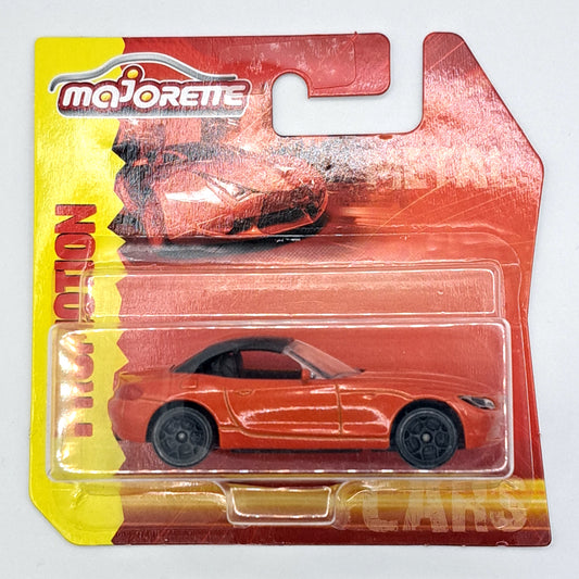 Majorette BMW Z4 Roadster Orange (1:64 Scale) (Blister Cracked)