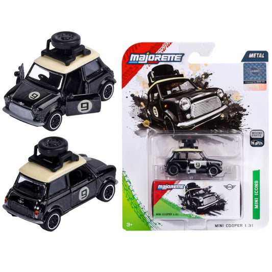 Majorette MINI Deluxe - Mini Cooper 1.3i Black (1:64 Scale)