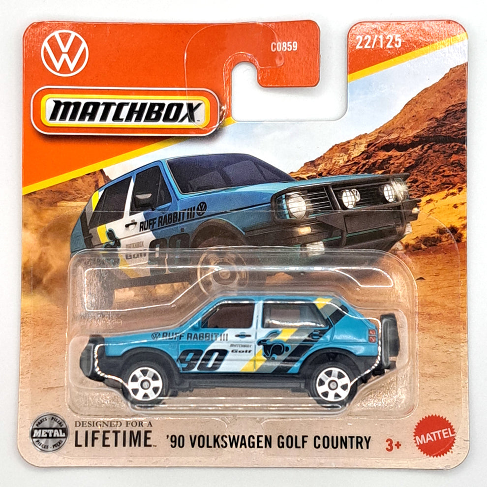 Matchbox - '90 Volkswagen Golf Country Blue (SC) 2025 MBX Adventure ...