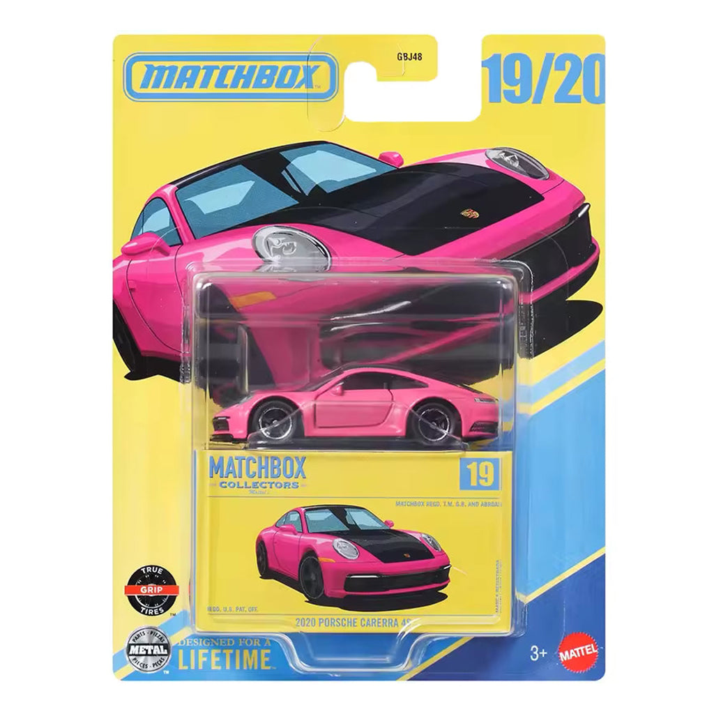Matchbox Collectors Series 2025 - 2020 Porsche Carrera 4S Pink