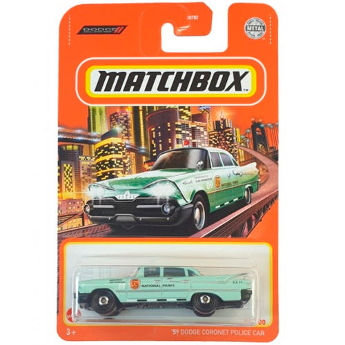 Matchbox '59 Dodge Coronet Police Car (GVX81) (1:64)