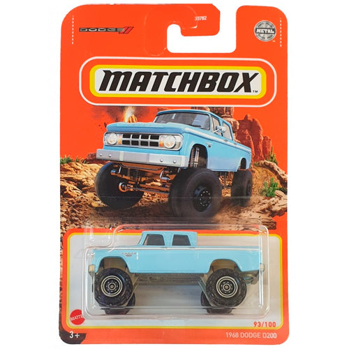 Matchbox 1968 Dodge D200 Blue (GVY03) (1:64)
