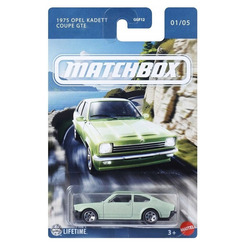 Matchbox European Series 2025 - 1/5 - 1975 Opel Kadett Coupe GTE
