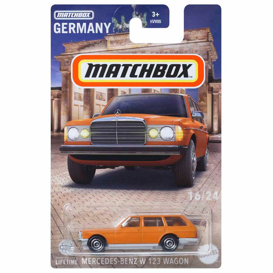 Matchbox European Streets 2024: Germany - Mercedes-Benz W 123 Wagon