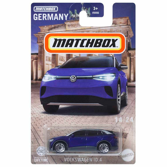 Matchbox European Streets 2024: Germany - Volkswagen ID.4 Blue
