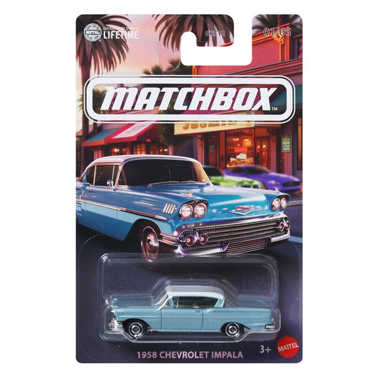 Matchbox Local Cruisers 2025 - 1/5 - 1958 Chevrolet Impala